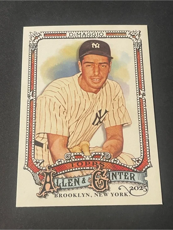 2025 Topps Allen & Ginter - Yankees Joe DiMaggio #342 Base Card