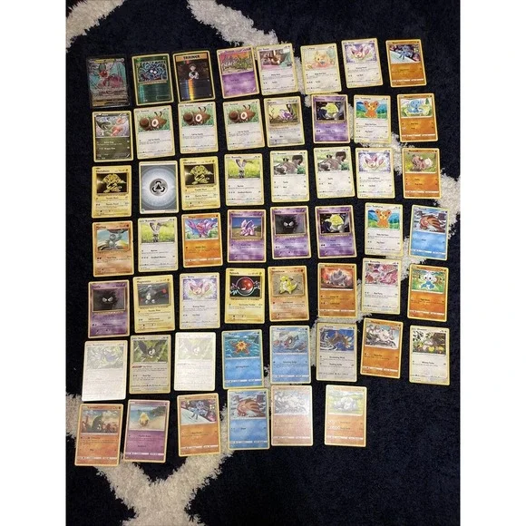 pokémon card‎ bundle lot 54 Cards