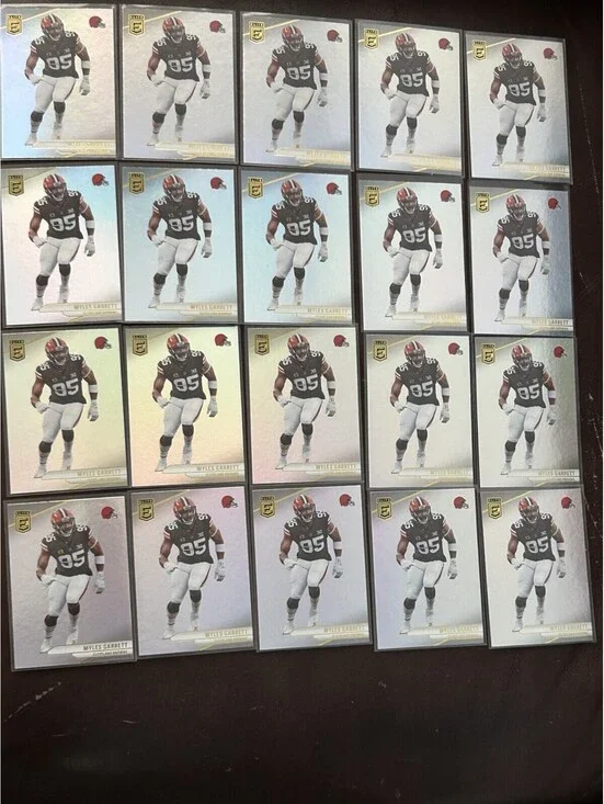 Myles Garrett 2024 Panini Donruss Elite Collection of 20 NFL Browns NM Lot