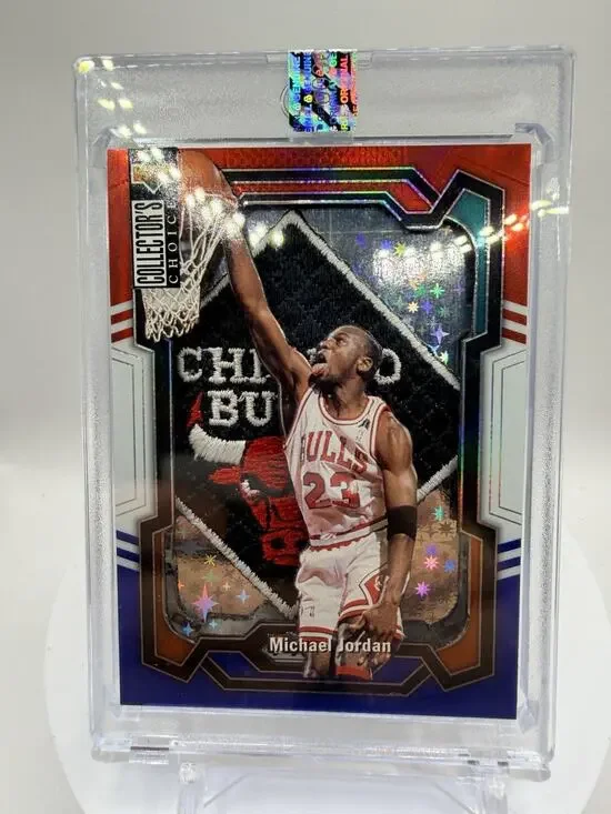 Art Card Michael Jordan With Chicago Bulls Patch Made By Mayflower Custom Cards