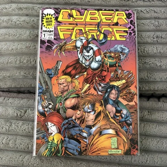 Cyberforce Image Comics #1 1993 Ongoing Series Ripclaw Silvestri Boarded