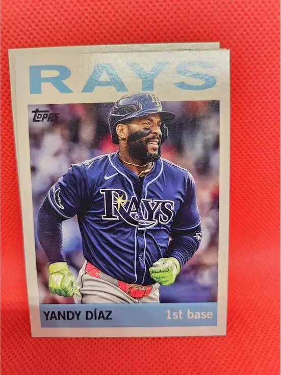 Yandy Diaz  - 2025 Topps Archives #16 - Rays - RAW mint