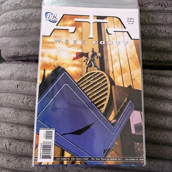 52 DC Comics Lot 13 Issues Week 40-52 2007 Black Adam Batman JSA JLA Set