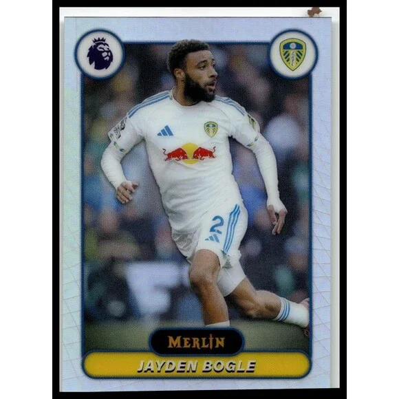 2026 Merlin Premier League Jayden Bogle #108 Leeds United Refractor