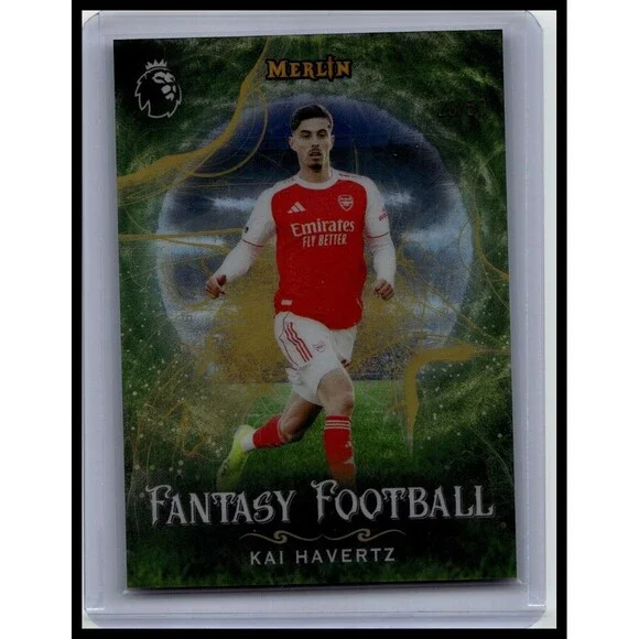 2026 Merlin Premier League Kai Havertz #FF-2 Arsenal Fantasy Football Gold #/50