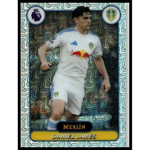 2026 Merlin Premier League Daniel James #106 Leeds United Mojo Refractor