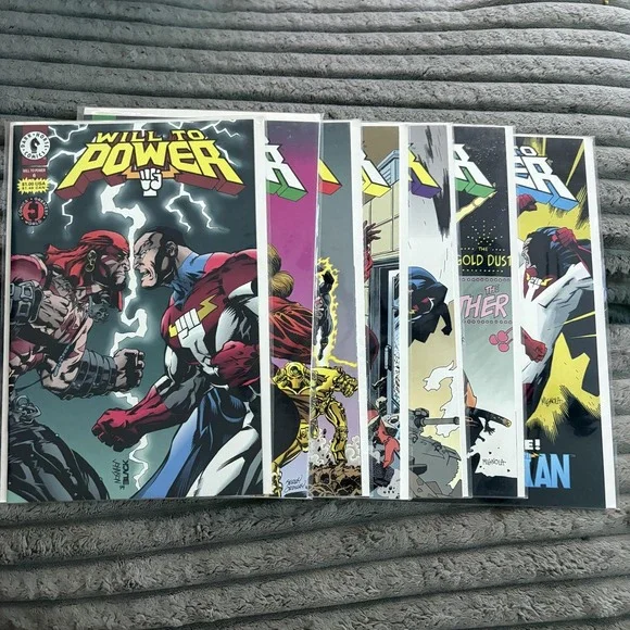 Will To Power Dark Horse Comics Lot 7 Issues #6-12 Mignola Modern Age Vortex