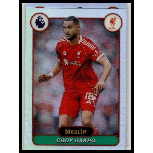2026 Merlin Premier League Cody Gakpo #118 Liverpool Refractor