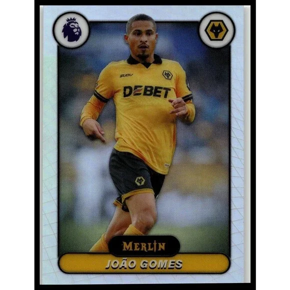 2026 Merlin Premier League João Gomes #193 Wolverhampton Wanderers Refractor