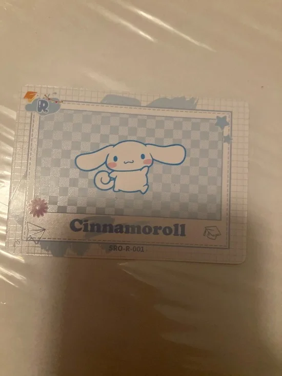 Sanrio Cinnamoroll White and Blue Character Card