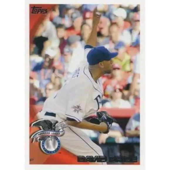 2010 Topps Update David Price AS US-45 Tampa Bay Rays