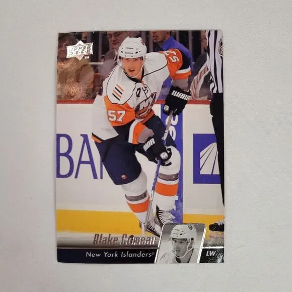 Upper Deck Blake Comeau New York Islanders Hockey Card