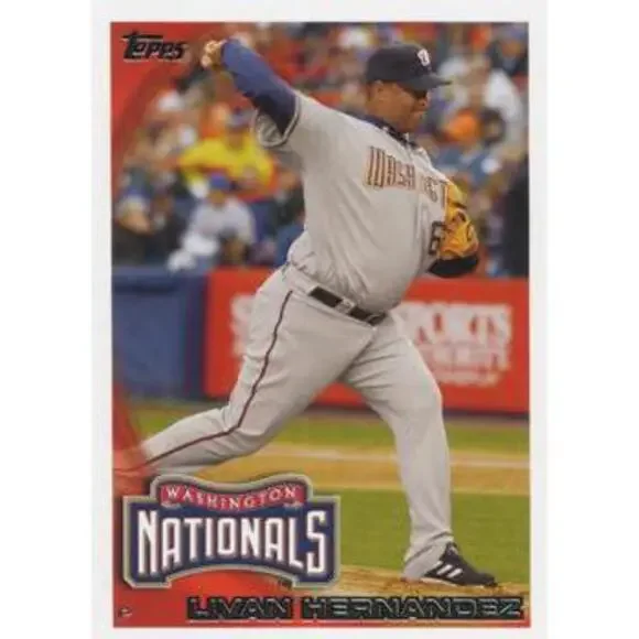 2010 Topps Update Livan Hernandez US-29 Washington Nationals