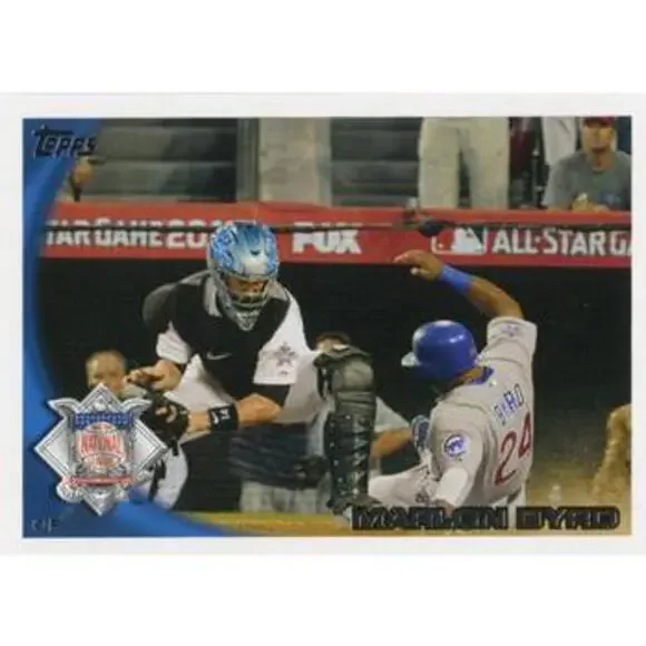 2010 Topps Update Marlon Byrd AS US-17 Chicago Cubs