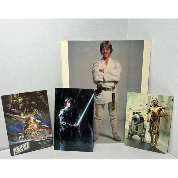 Star Wars Vintage Postcards Lot 1977 & 1980