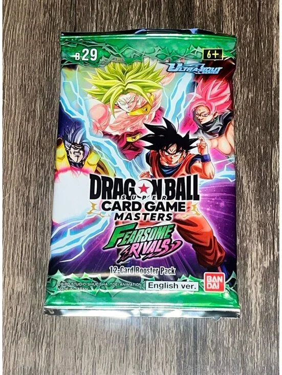 Dragon Ball Super TCG Fearsome Rivals Ultra-Bout Series B29 Booster Pack SEALED