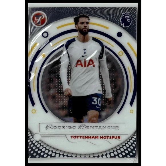 2025-26 Topps Pristine PL Soccer #180 Rodrigo Bentancur Tottenham Hotspur Refra