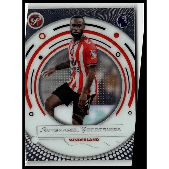 2025-26 Topps Pristine PL Soccer #168 Lutsharel Geertruida, Sunderland