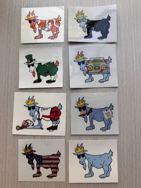 GOAT STICKER SET