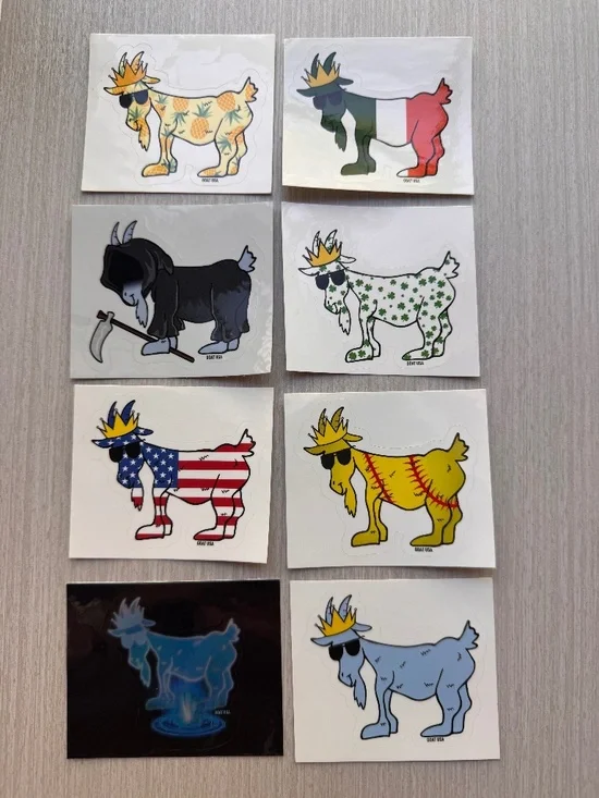 GOAT STICKER SET