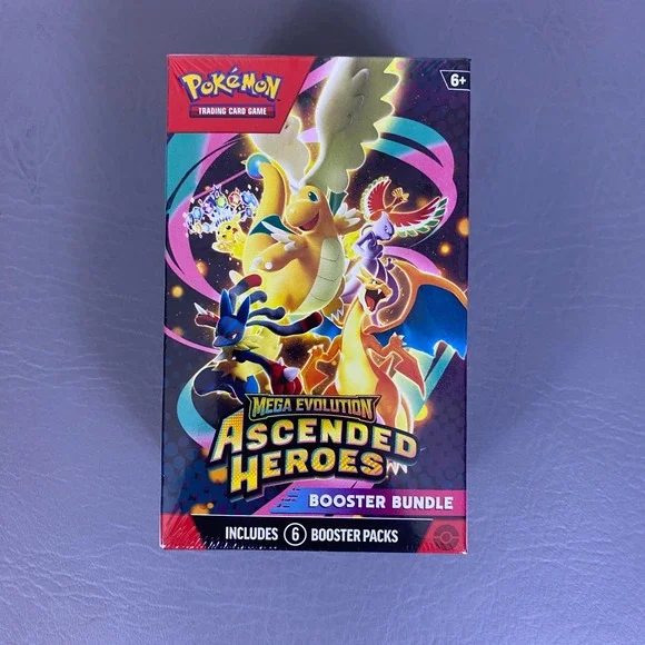 Pokemon TCG Scarlet & Violet Mega Evolution Ascended Heroes Booster Bundle NEW