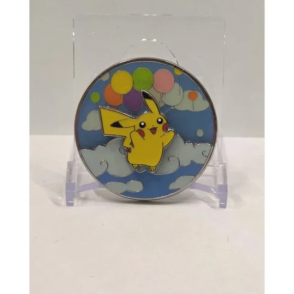 Pokémon Center Pikachu Celebrations Balloon Spinning Pin