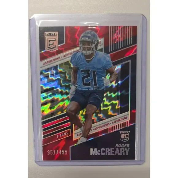 2022 Panini Donruss Elite - Rookies Roger McCreary #190 351 /499 (RC)
