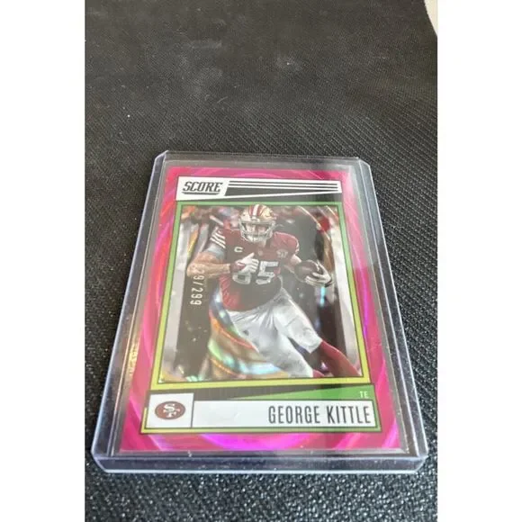 2022 Score - George Kittle #029 Ellipse /299