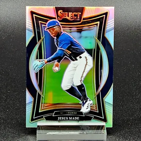 Jesus Made Silver Prizms RC Milwaukee Brewers Top Prospect