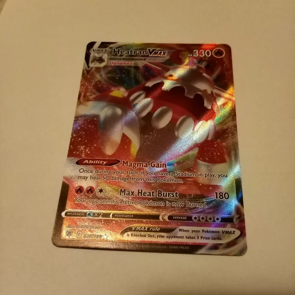 Pokemon Heatran Vmax 026/189 Astral Radiance Ultra Rare Holo