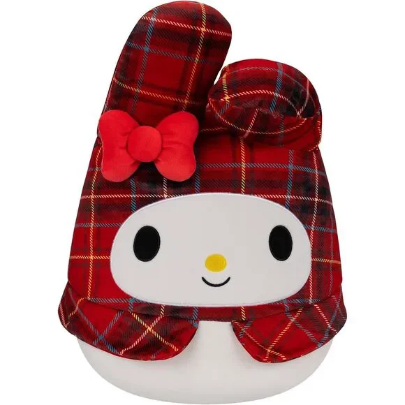 Squishmallows Red Plaid Melody 6.5