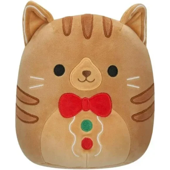 Squishmallows Jones the Gingerbread Tabby Cat 12