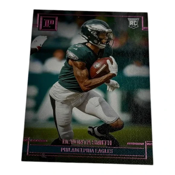 2021 Panini Chronicles DeVonta Smith Pink Canvas Rookie Card PA-25 Eagles‎ NFL