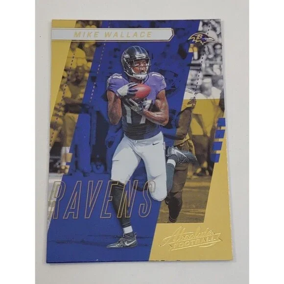Mike Wallace Baltimore Ravens 2017 Panini Absolute P48