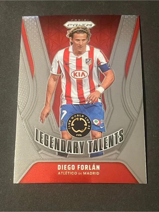 2025 Prizm FIFA Club World Cup Diego Forlán Legendary Talents #2 Insert Card
