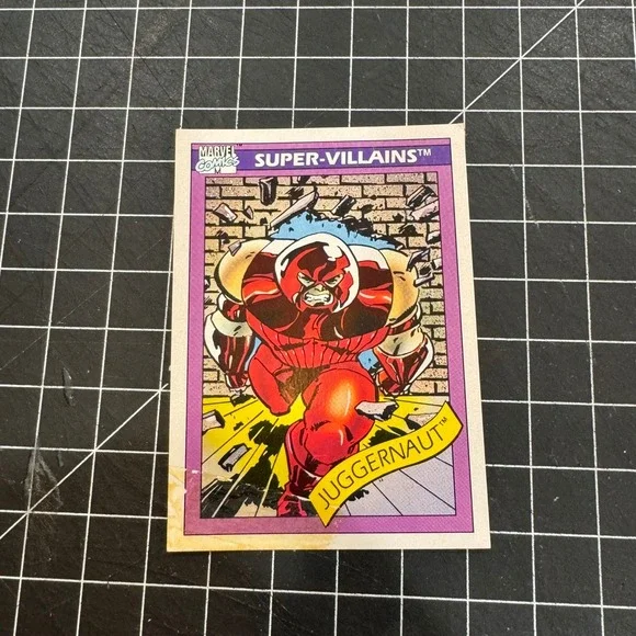 1991 Marvel Universe Series II Juggernaut #73 Super-Villains Impel Trading Card