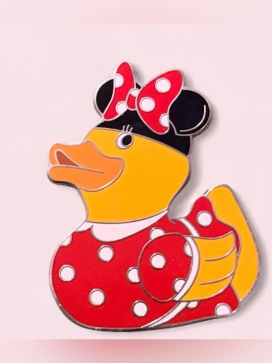 2025 Disney Rubber Duck Pin - Minnie