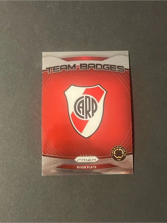 2025 Panini Prizm FIFA Club World Cup #18 River Plate Team Badge Card