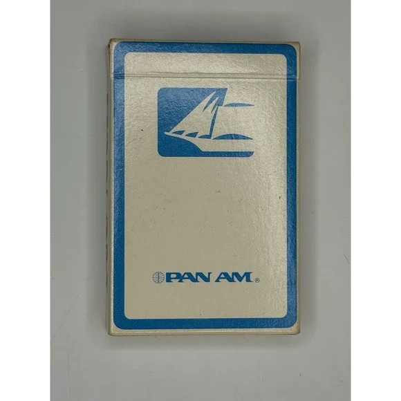 Vintage Pan Am Airlines Playing Cards – Original Deck – Aviation Memorabilia