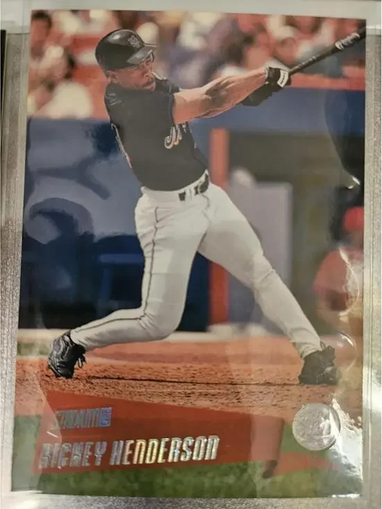 Rickey Henderson - 2000 Stadium Club # 71 - NY Mets- RAW Mint