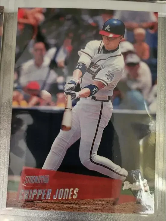Chipper Jones - HOF - 2000 Stadium Club # 16 - Braves - RAW Mint