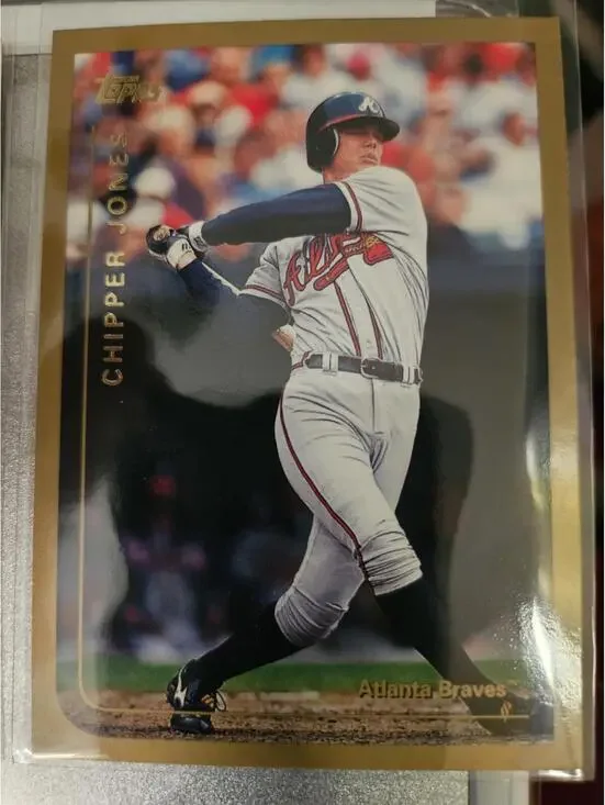 Chipper Jones - HOF - 1999 Topps  # 355 - Braves - RAW Mint