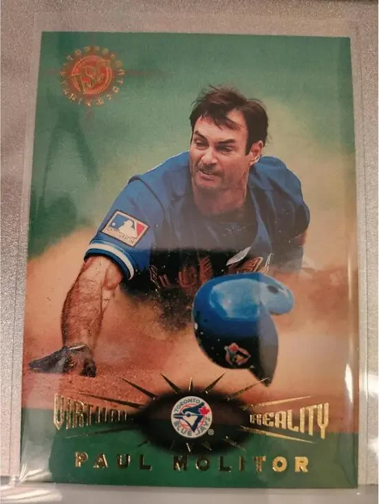 1995 Topps Stadium Club Virtual Reality #28 - Paul Molitor - HOF - RAW mint