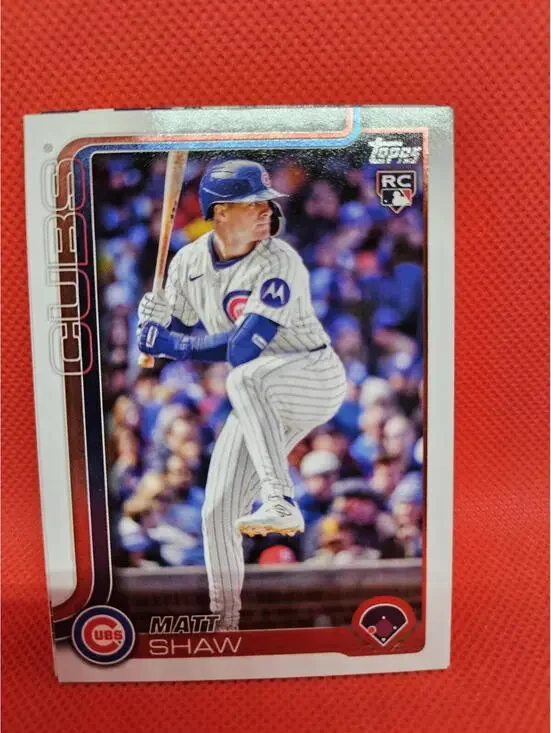 2025 Topps Update - Matt Shaw - RC  #US200 - Cubs - RAW Mint
