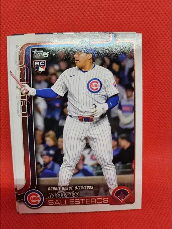 Moises Ballesteros (RC) -2025 Topps update Rookie Card - #US236 -Cubs -RAW Mint