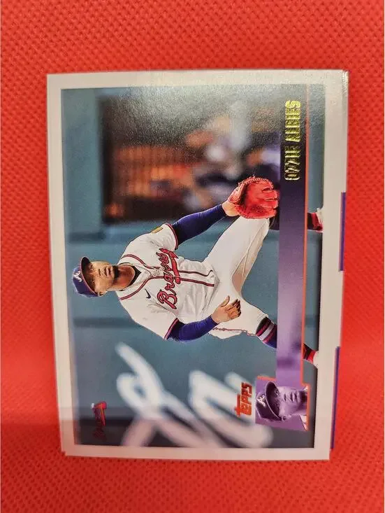 Ozzie Albies - 2025 Topps Archives Rookie  #117 - Braves - RAW Mint