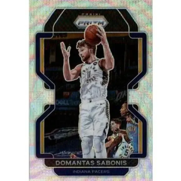 2021-22 Panini Silver Prizm Domantas Sabonis 183 Indiana Pacers