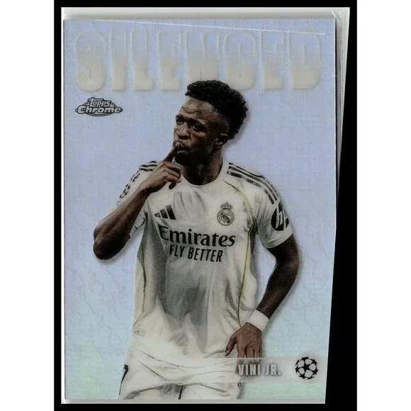 2025-26 Topps Chrome UEFA Vini Jr. #SHH-8 Real Madrid CF Silenced
