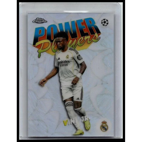 2025-26 Topps Chrome UEFA Vini Jr. #PP-14 Real Madrid CF Power Players