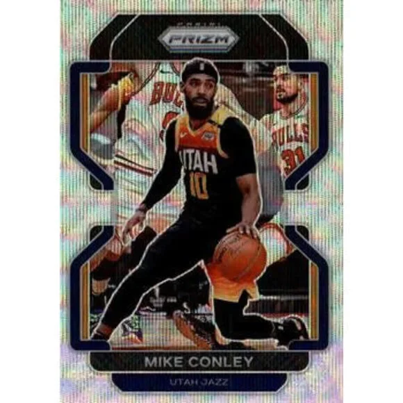 2021-22 Panini Silver Prizm Mike Conley 117 Utah Jazz